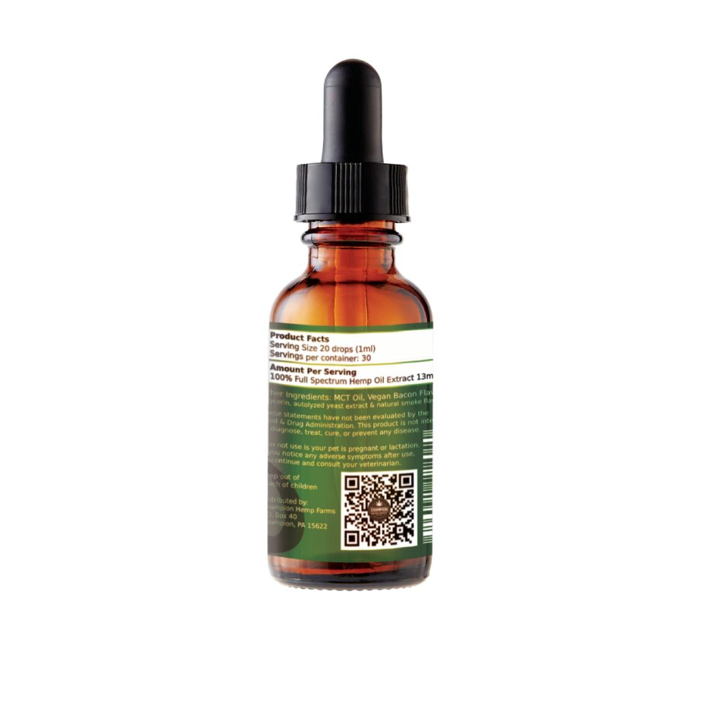 Champion Hemp Farms 400mg CBD Oil for Pets