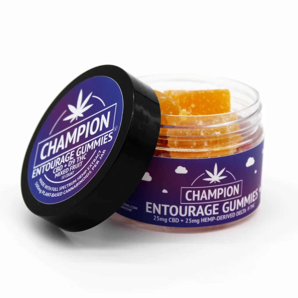 Champion Hemp Farms Entourage Gummies - Elevate Your Day