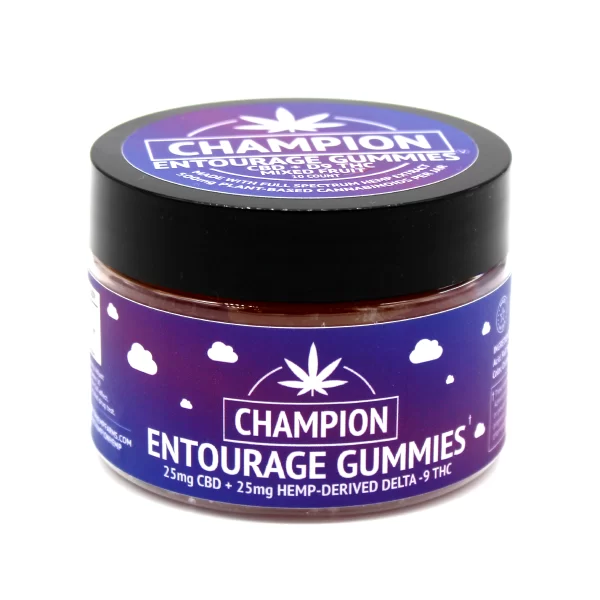 Champion Hemp Farms Entourage Gummies - Elevate Your Day