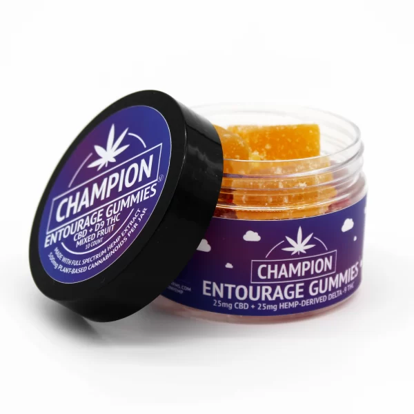 Champion Hemp Farms Entourage Gummies - Elevate Your Day