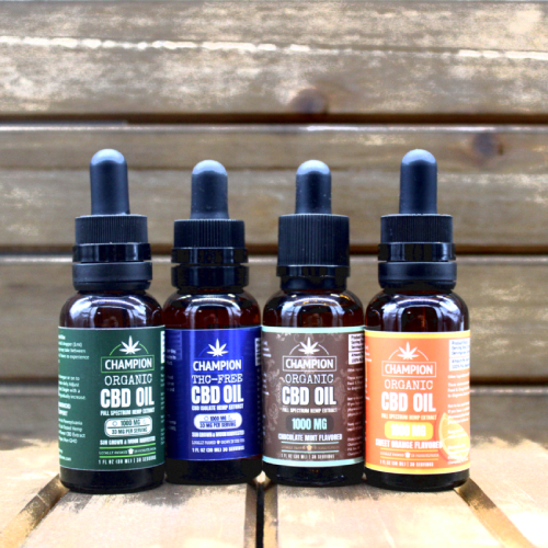 Champion Hemp Farms CBD Oils