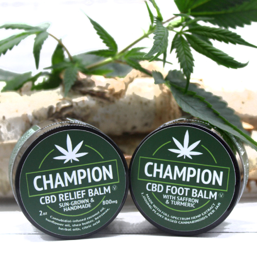 Champion Hemp Farms CBD Relief Balms